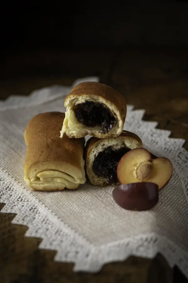 Bezlepkové buchty so slivkovou náplňou 190g (2 á 95g)